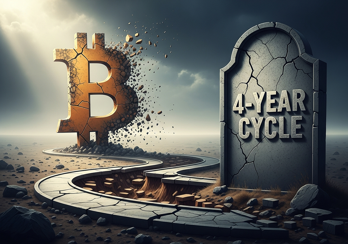 Bitcoin’s 4-Year Cycle Failed in 2025 — 6 Signals It’s Never Coming Back (2026)