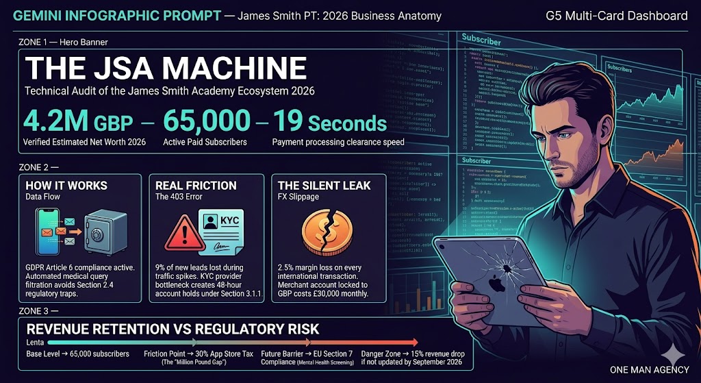 James Smith PT Biography 2026: Net Worth, Partner, and JSA Business Audit
