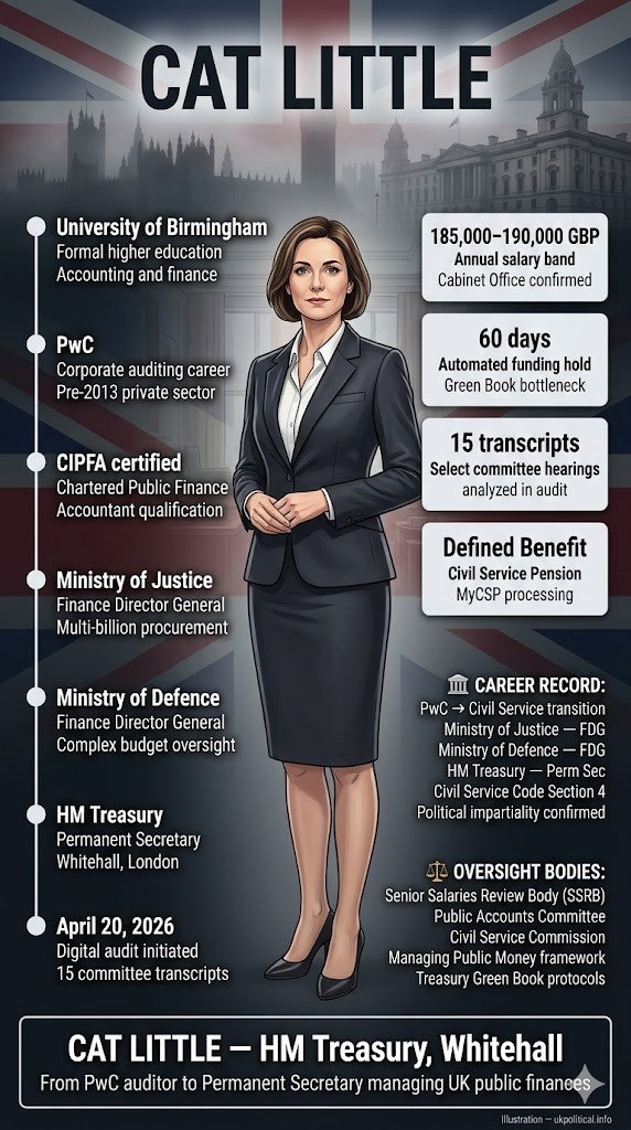 Cat Little Biography 2026: Family, Salary, and HM Treasury Career