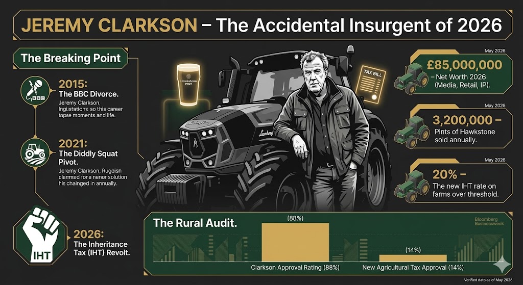 Jeremy Clarkson 2026: Net Worth (£85m), Wife, Age, and Hawkstone Audit